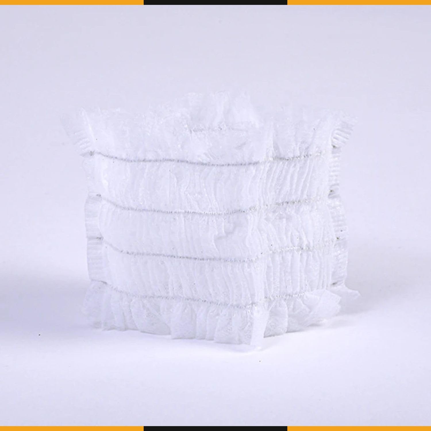 Diademas Desechables Banda Elástica Pelo, 100 PCS para Mujer, Profesional y Personal, Higiénicas, Spa Salón