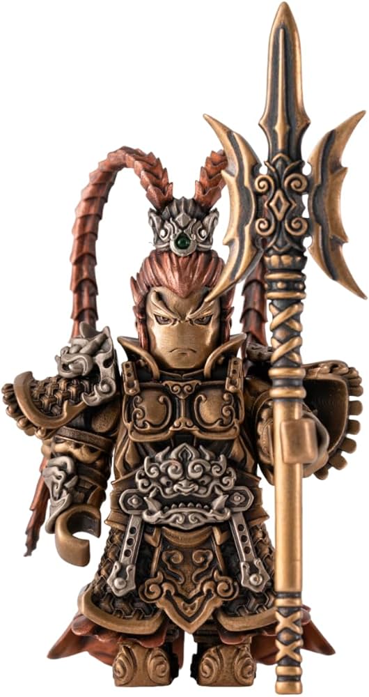 Amazon.com: COPPERTIST.WU General Lü Bu Figurine Statue Ornament
