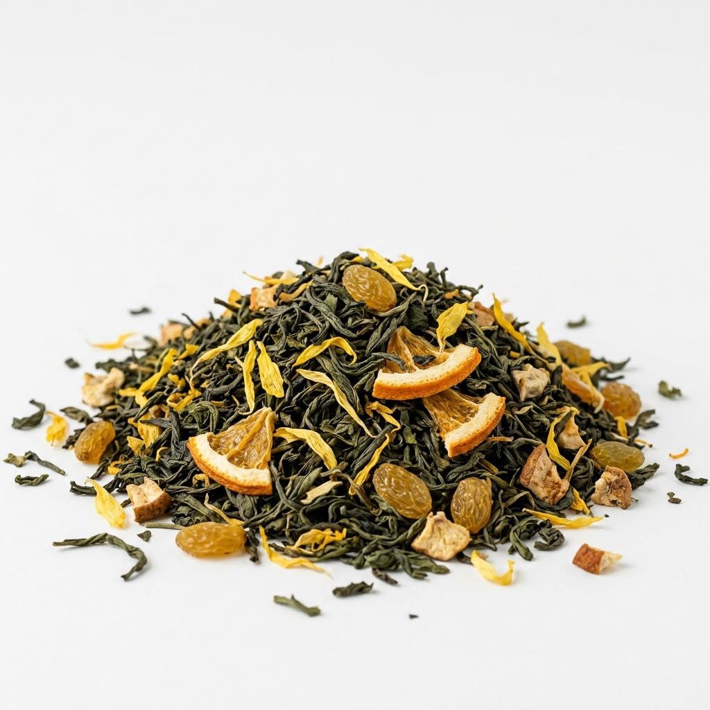 Herbata Zielona Ceylon Rum Gruszka Ze Słonecznikiem 1kg