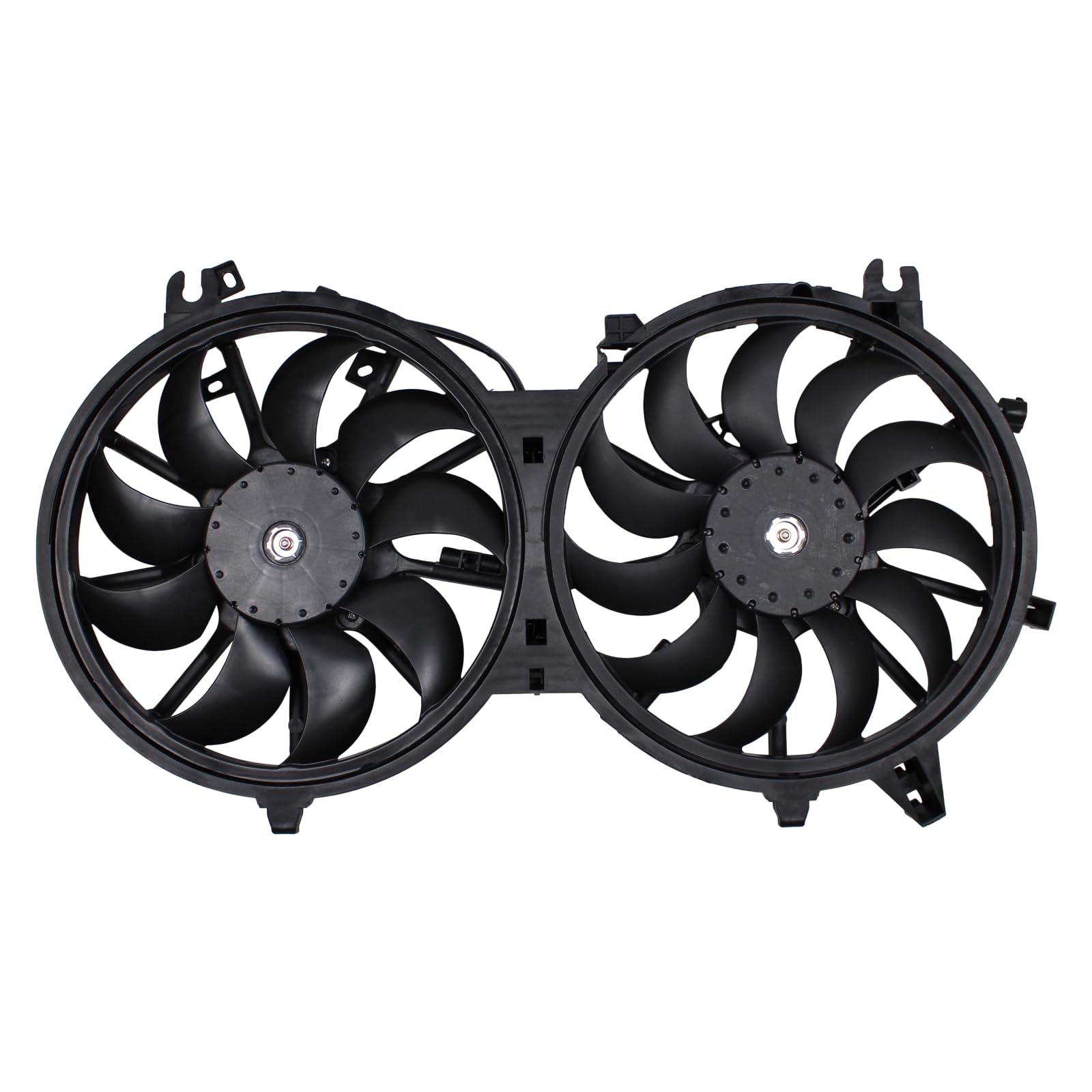 NewYall Engine Radiator Condenser Cooling Fan Assembly for Infiniti EX35 FX35 G35 G37 M35h Q60 Q70 Nissan 370Z 2007-2020