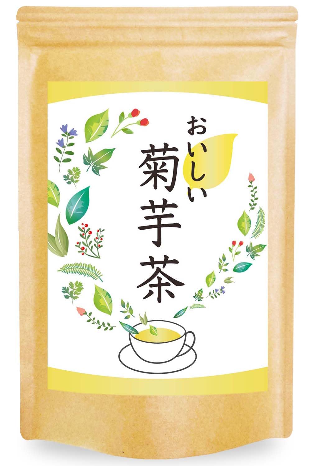 Natural Feast Jerusalem Artichoke Tea, Made in Japan, Kumamoto Prefecture, Tea Bags, Caffeine-Free, Tea, Additive-Free, Inulin, Health Tea (30 Packets)