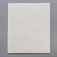 Vista 5 de Sculpey Tools - Juego de sábanas de textura geométrica, juego de 2 piezas reutilizable, ideal para todo tipo de manualidades, arcilla polimérica