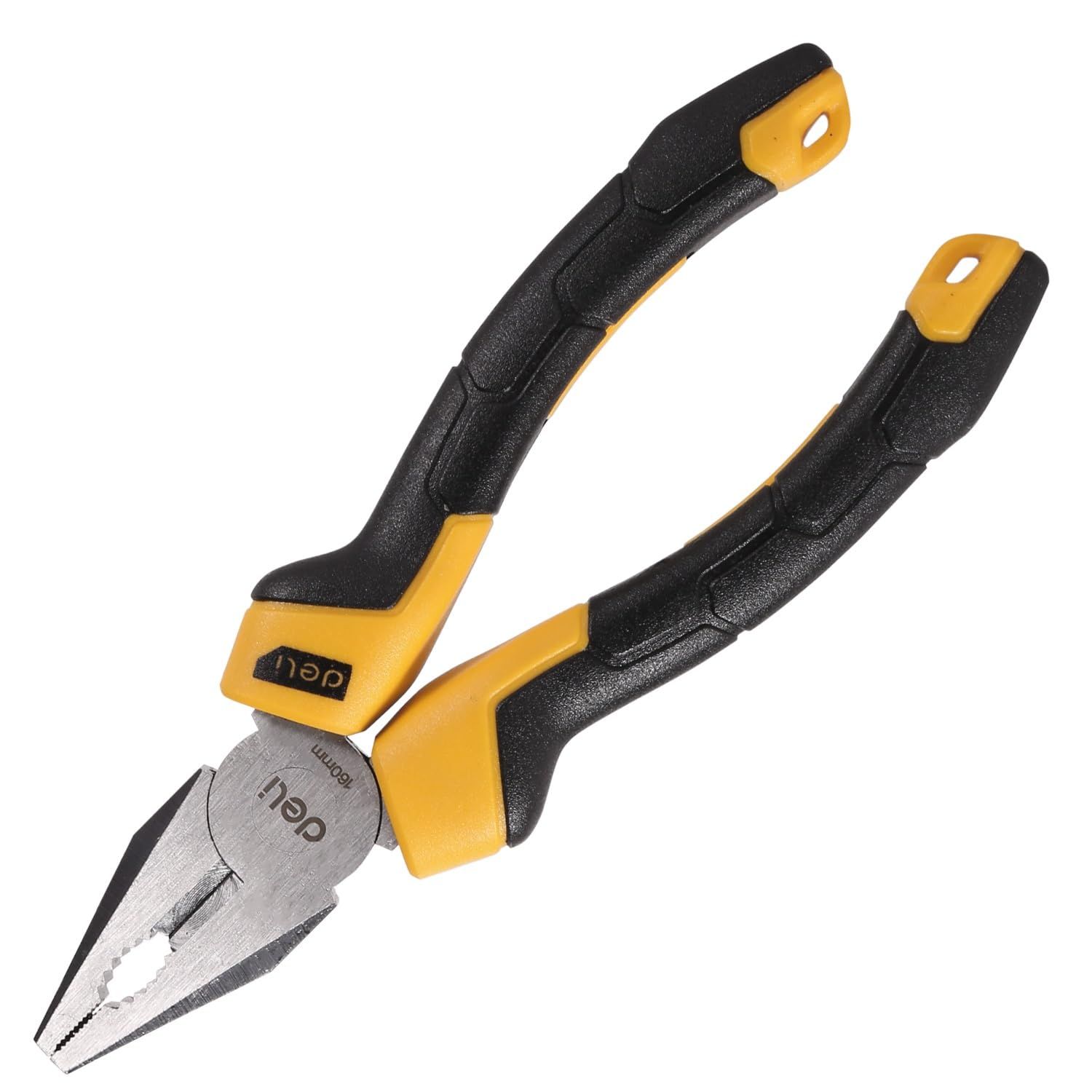 Deli DL2006Z 6" Combination Plier Two-Colour Ergonomic Design & Anti-Slip Rubber Grip Tool for Home and Professional Use (1Pc) (B0D946MN5N) Amazon Price History, Amazon Price Tracker