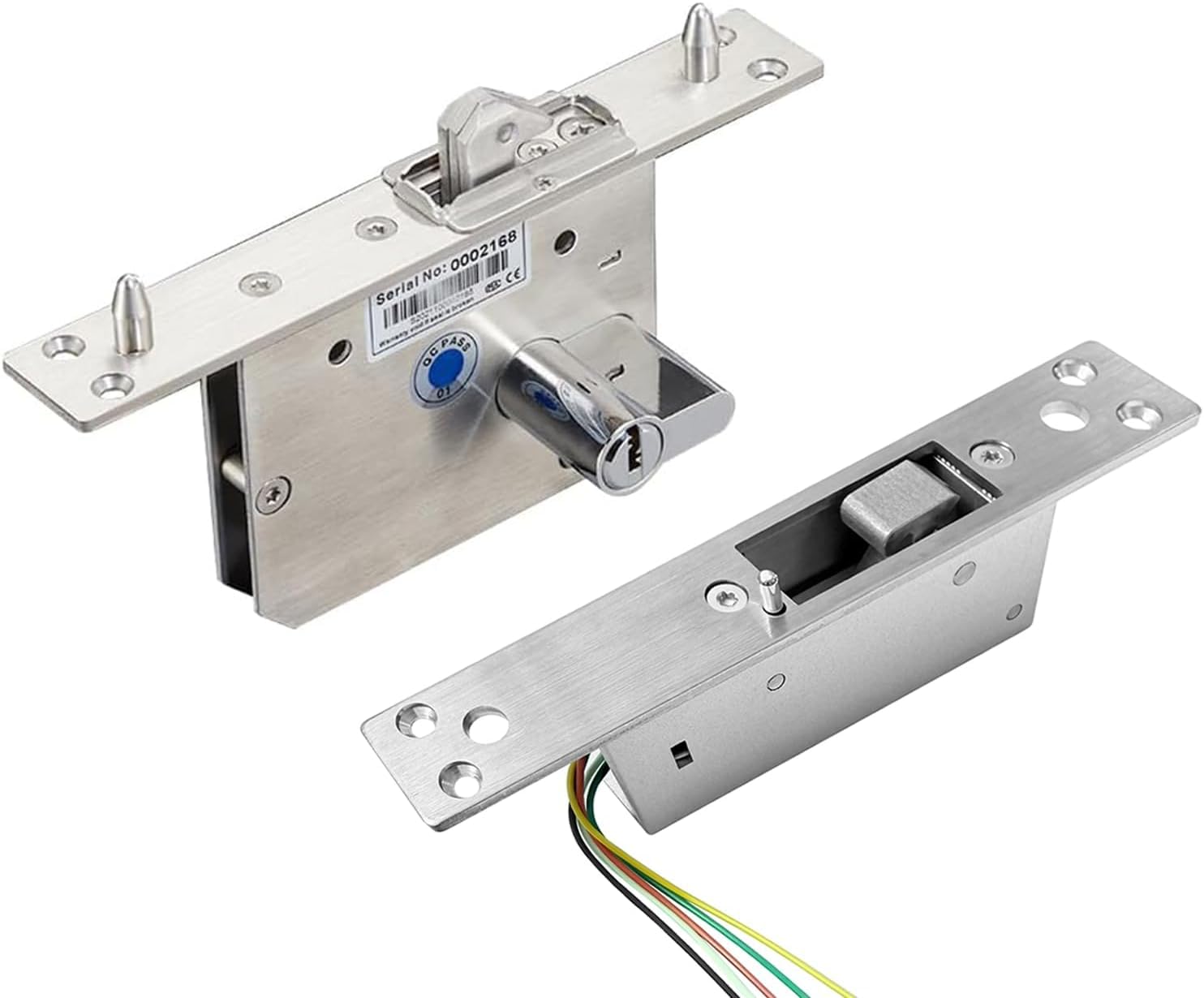 UHPPOTE Cerradura de gancho eléctrica sin modo para puerta corredera