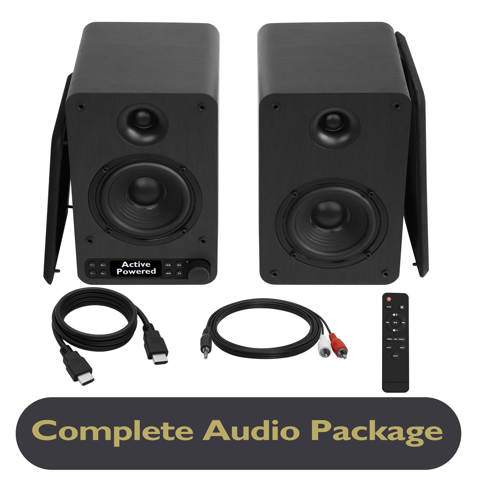 Hama, Luidspreker voor tv's, 2,4 GHz station plus Bluetooth, draagbaar, stereo