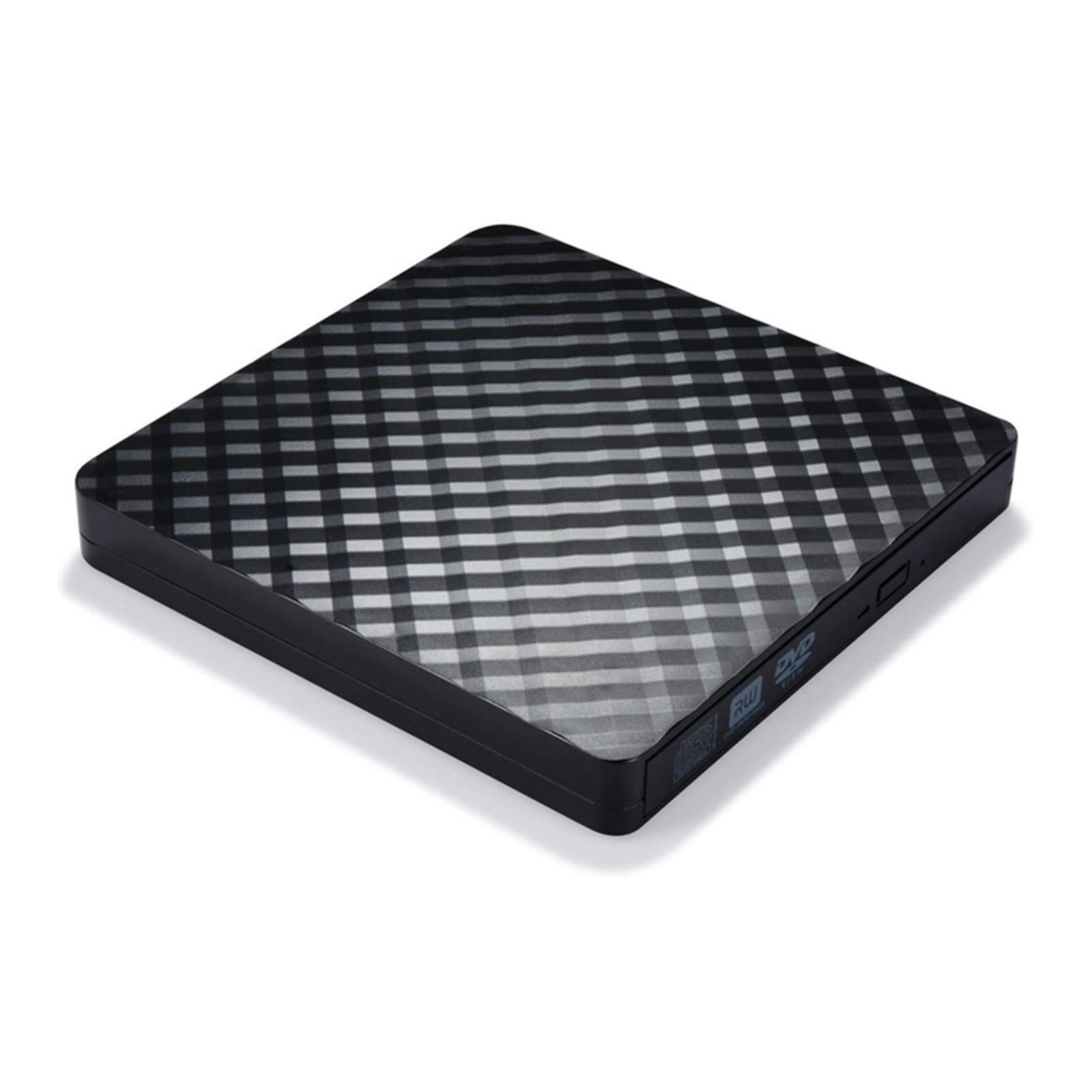 Externo DVD Conducir USB 3.0, Portátil CD / -RW Drive Optical Burner Writer Laptop Desktop (Negro) Portátil