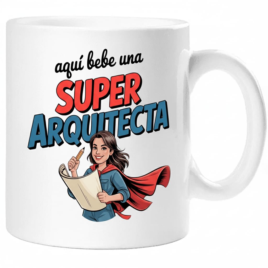 Taza SUPER POLICÍA – Regalo Original para POLICÍA | Taza de Cerámica 325ml con Diseño Superhéroe | Apta Microondas y Lavavajillas — view 54