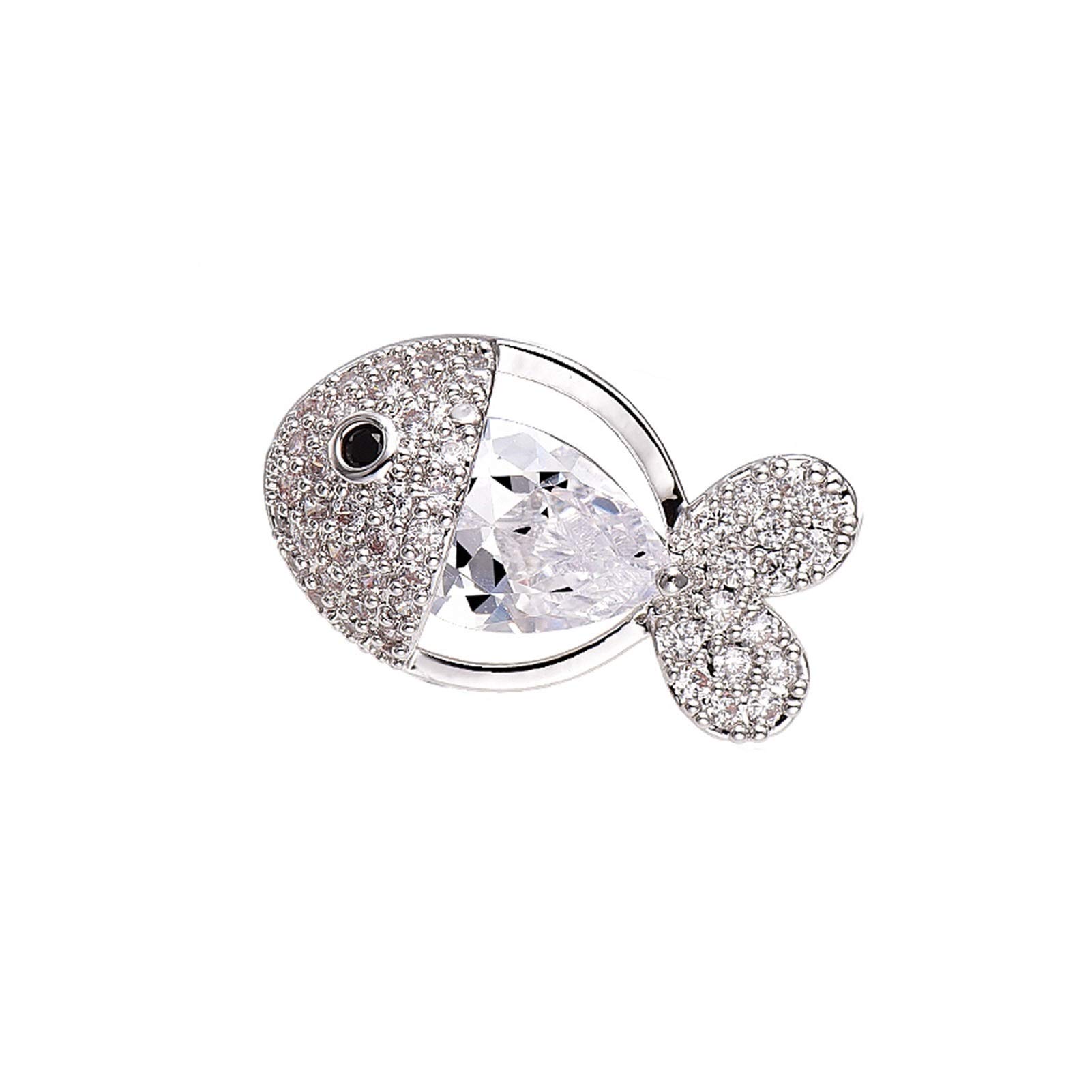 Broche Moda Animal Broche Pin Exquisito y Lindo Broche, Ropa Decorativa de Lujo Hebilla Mujer joyería Regalo de Fiesta broches(B)