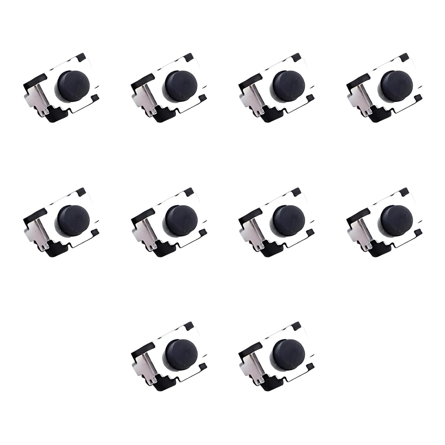 10pcs Micro Switches L R Button Left Right Tactile Bumper Button Press Microswitches Compatible with Switch 2DS 3DS XL Joystick Controller Replacement 10pcs Micro Switches L R Button Left Right Tactile Bumper Button Press Microswitches Compatible with Switch 2DS 3DS XL Joystick Controller Replacement
