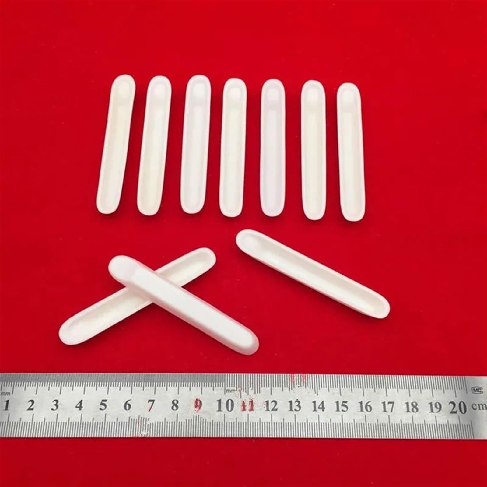 77 * 13 * 8mm / 99.3% Alumina Crucible/Boat/Corundum Crucible/Hole in One side/Al2O3 Ceramic Crucible/Sintered Crucible(with Holes)