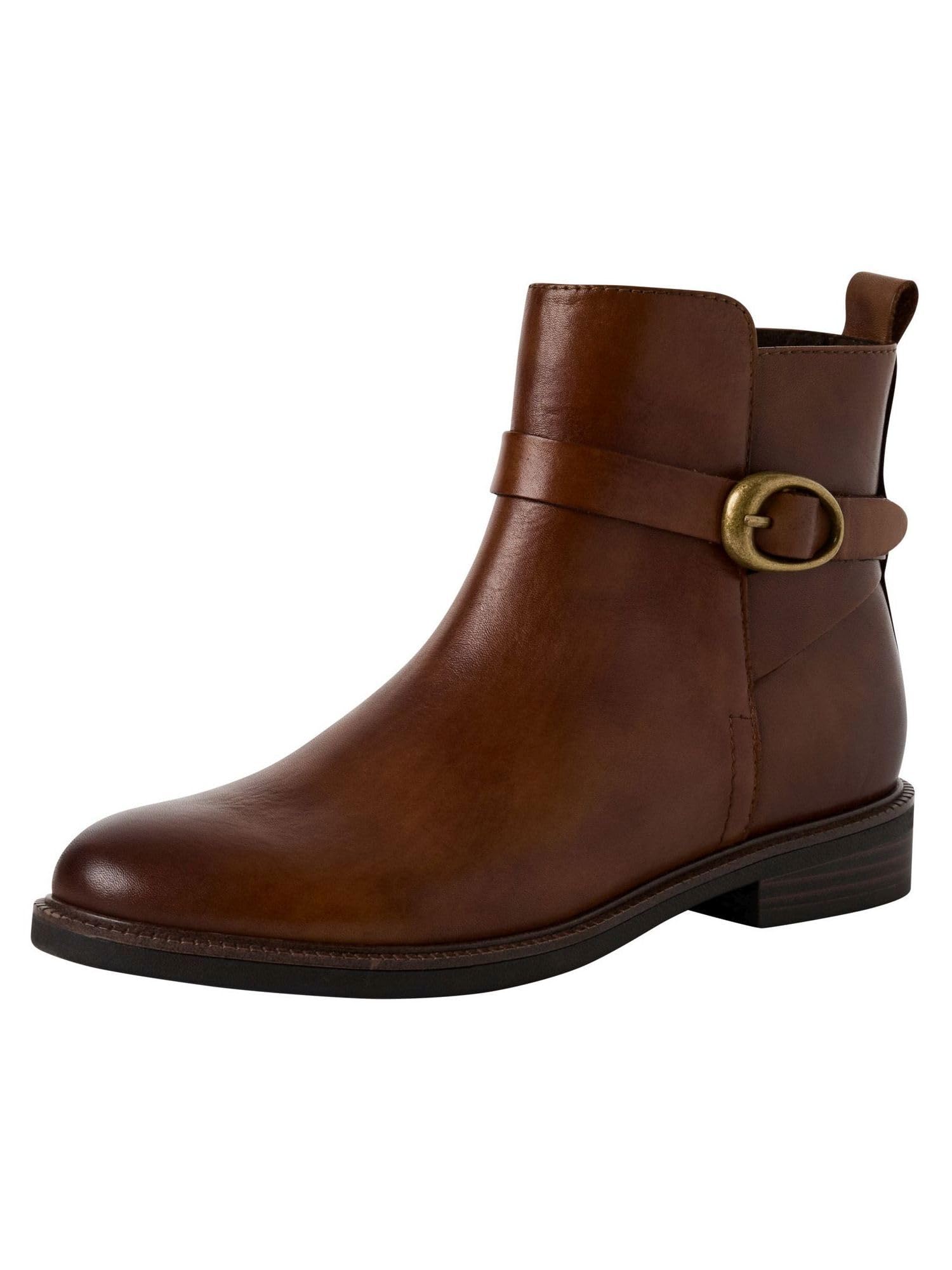 MARCO TOZZI Women's 2-25321-45 Fashion Boots, Cognac, 8.5 UK