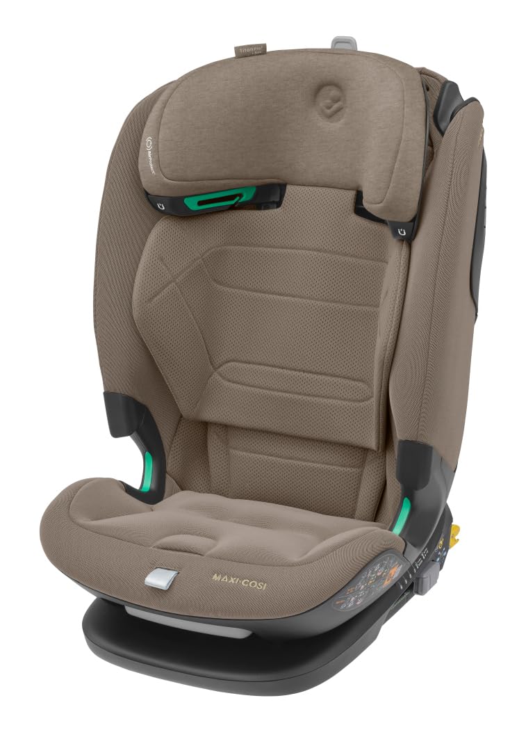 Maxi-Cosi Titan Pro² i-Size, wielofunkcyjny fotelik samochodowy, ochrona boczna G-CELL, uprząż łatwego otwierania i zamykania, ClimaFlow, 4 pozycje leżenia, 76-150 cm, 15 miesięcy - 12 lat, Authentic