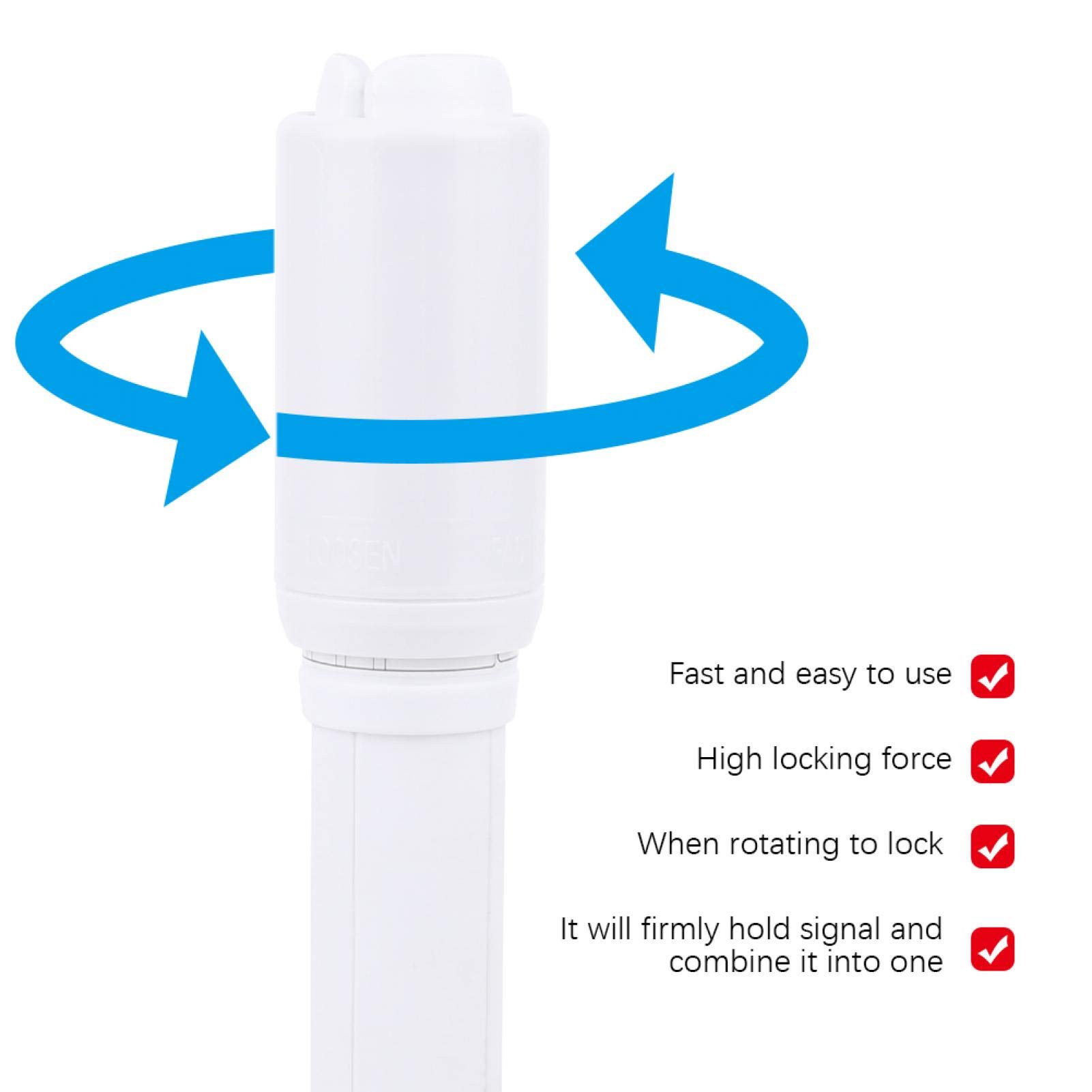 Rallonge Pour Queue De Billard - Extension Légère En Alliage Et Laiton - Compatible Avec La Plupart Des Queues - 24 Cm - 3