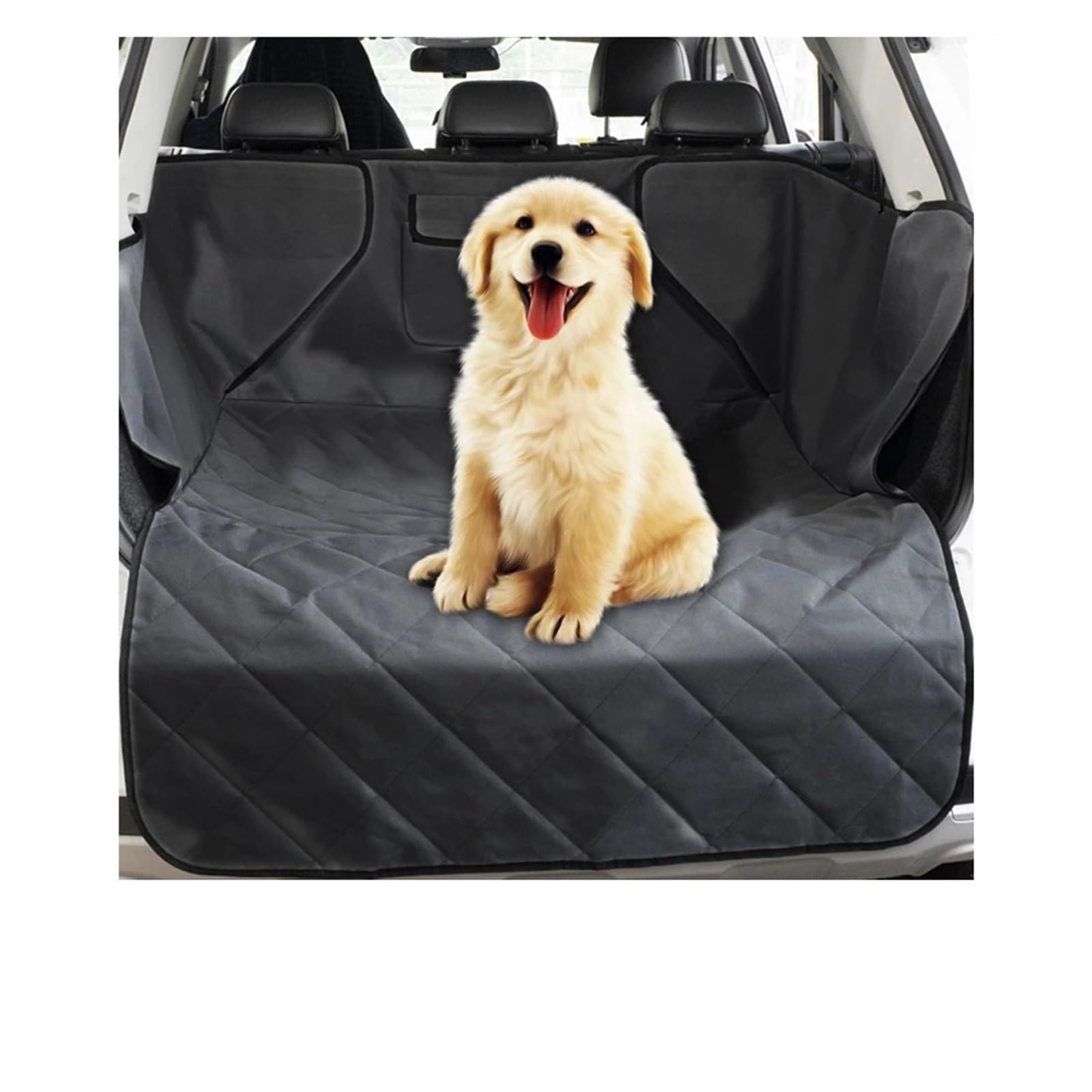 Schutzmatte Cargo-Matte Kofferraumschutzmatte für Hunde und Katzen, für Haustiere, SUV, Schutzmatte, wasserdicht, 600D Oxford-Stoff(H)