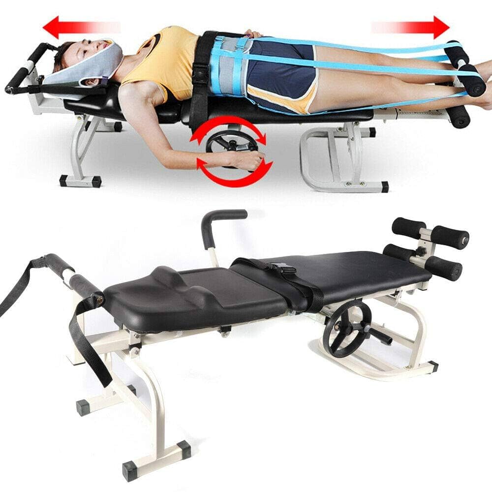 Amazon.com: BJTDLLX Cervical Vertebra Traction Bed, Folding