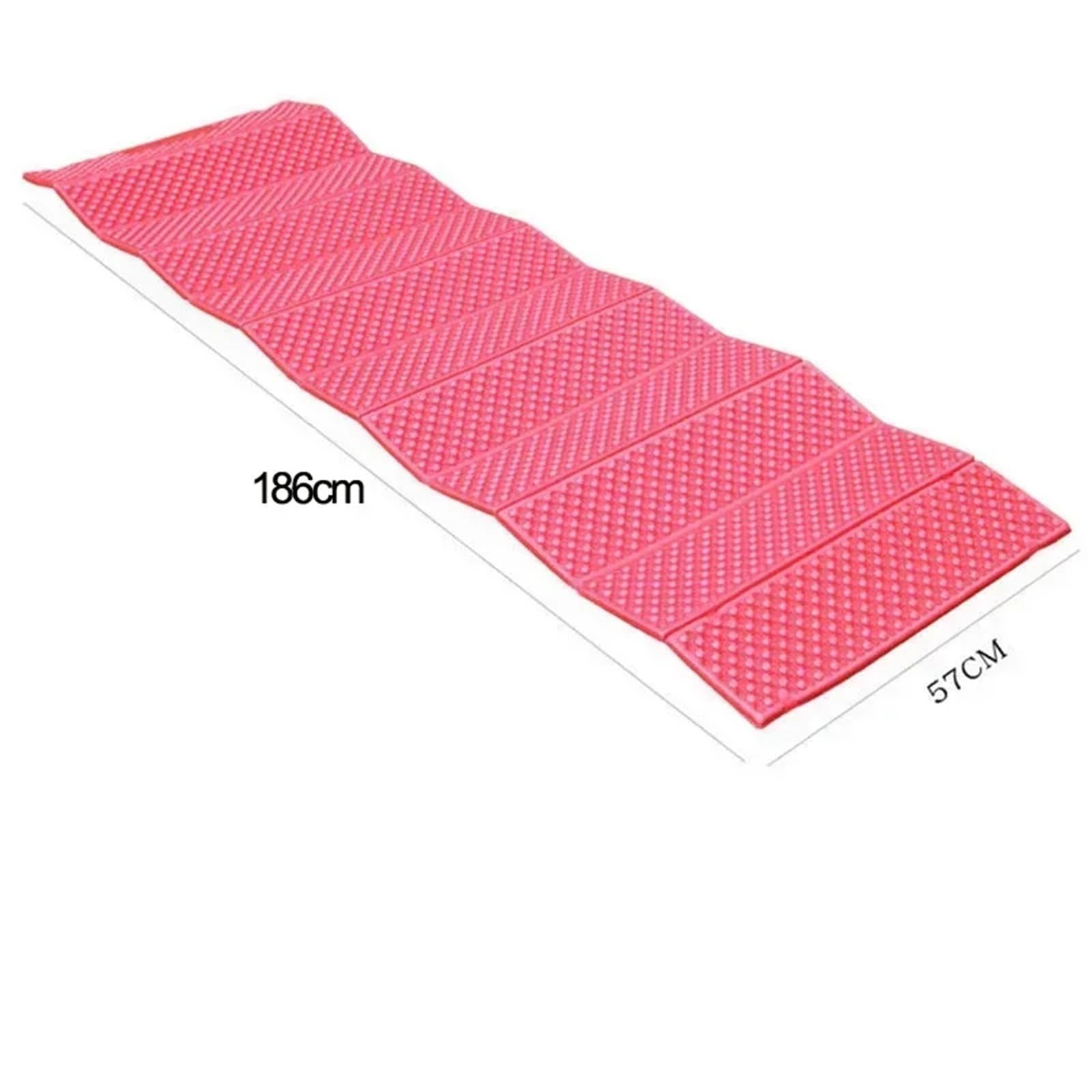 Esterilla Plegable de EVA for Tienda de campaña (186 x 57 cm): Almohadilla de Espuma Resistente a la Humedad for Senderismo, Picnic, Playa y Calor.