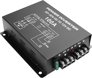 XMSJSIY DC 24V to 12V Step-Down Voltage Converter 100A 1200W