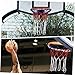 TOYANDONA 2Pcs Heavy Duty Basketball Nets Woven Loops for Basketball Game Practice Weather Resistant Easy to Install