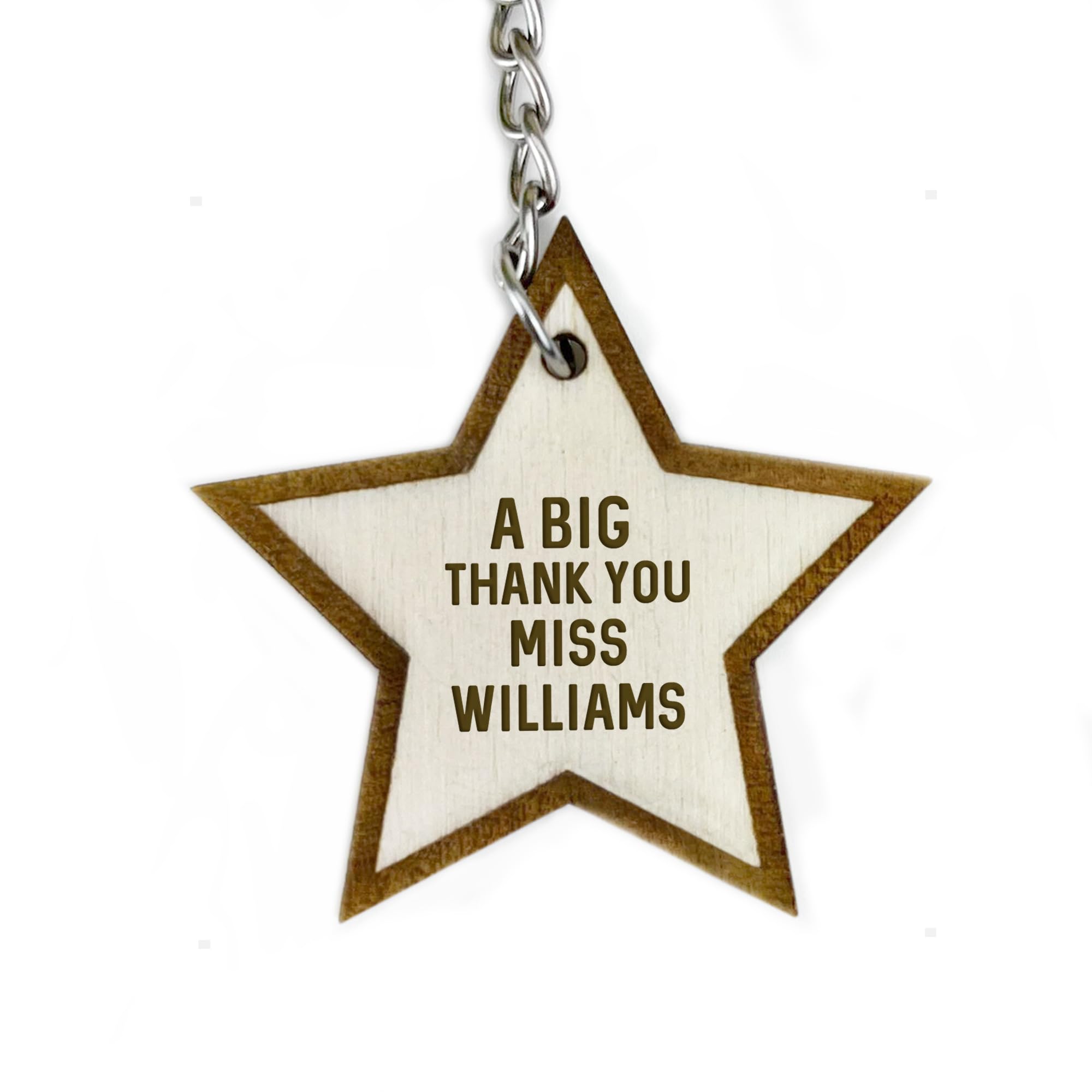 RED OCEAN Personalised A BIG THANK YOU Gift For Teacher Assistant Nursery Teacher Dance Teacher