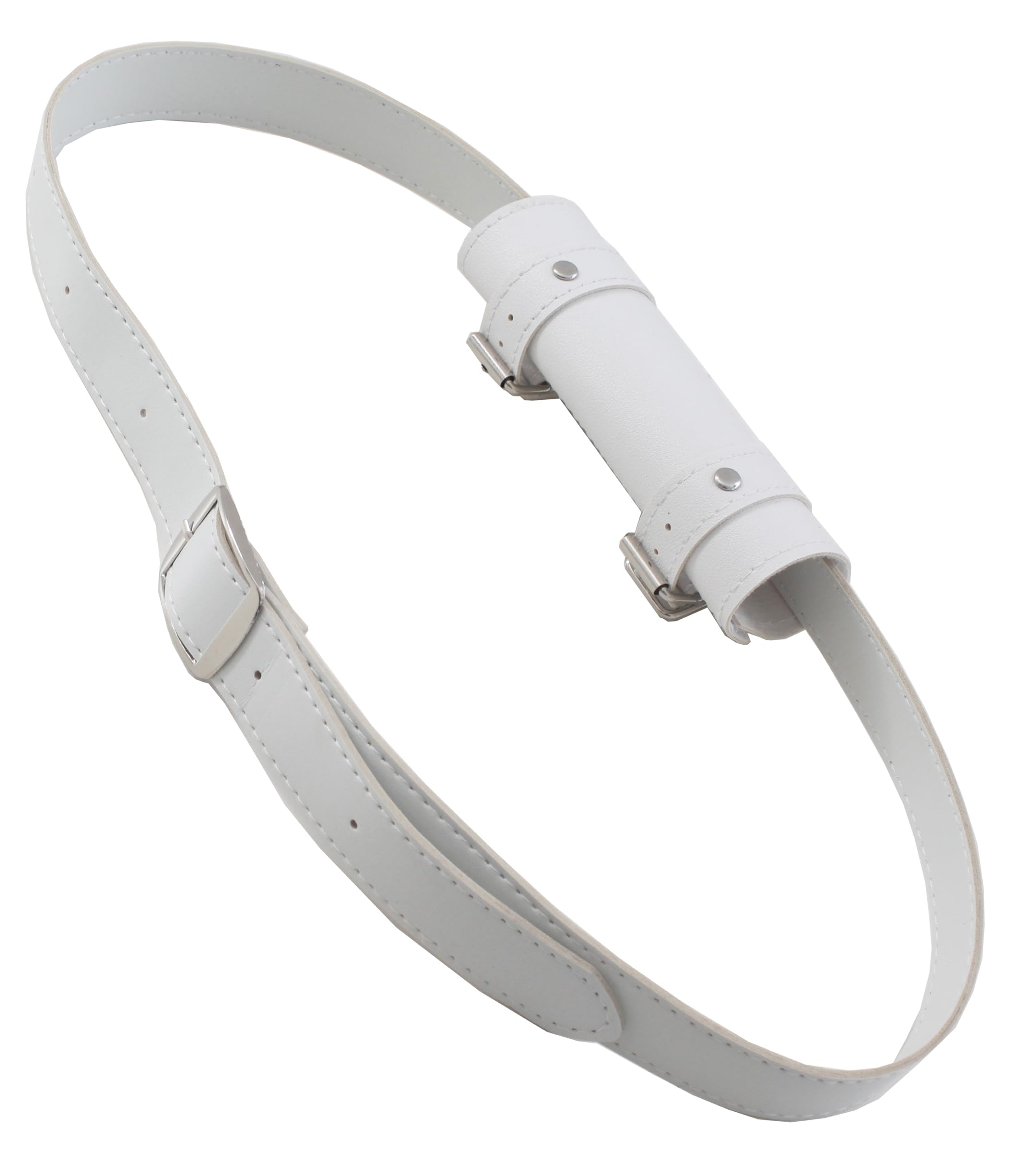Ceinture Porte-katana En Simili Cuir Noir - Réglable - Pour Cosplay, Entraînement Arts Martiaux Ou Déguisement
