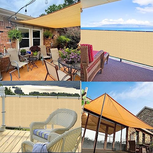 Voile d'ombrage rectangulaire 2.2x2.6m jaune pour pergola et serre - 7
