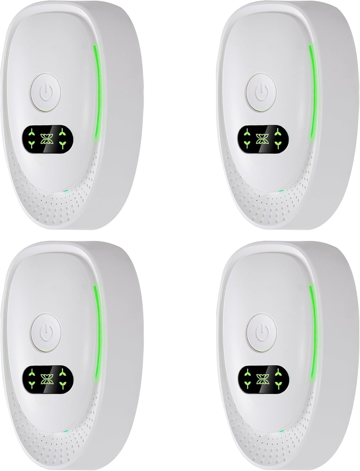 Air Ionizers for Home,4-Pack Negative Ion Air Purifiers & Odor Eliminators Quiet Plug-in for Bedroom