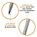 BIC Round Stic Xtra Life Black Ballpoint Pens, 12-Count, 1.0mm Medium Point – view 7