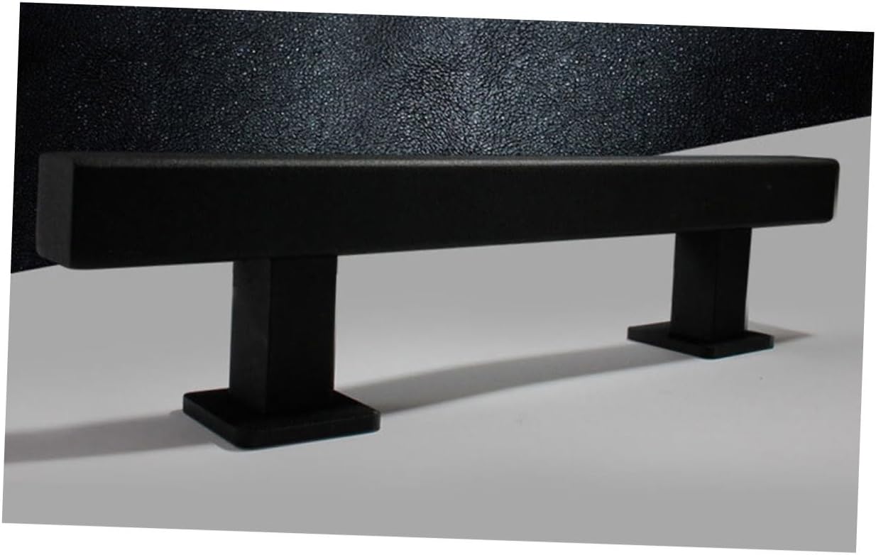 Veemoon Carbon Steel Barn Gate Handle Heavy-Duty Security Door Grip Black Finish for Barn Doors and Granary Use Sturdy Metal Pull Handle 1-Pack