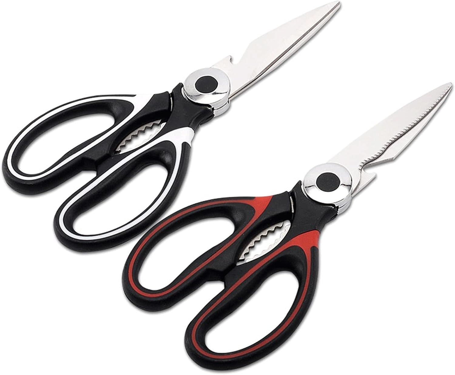 Heavy Duty Kitchen Scissors Shears Stainless Steel Multi-Function(B)