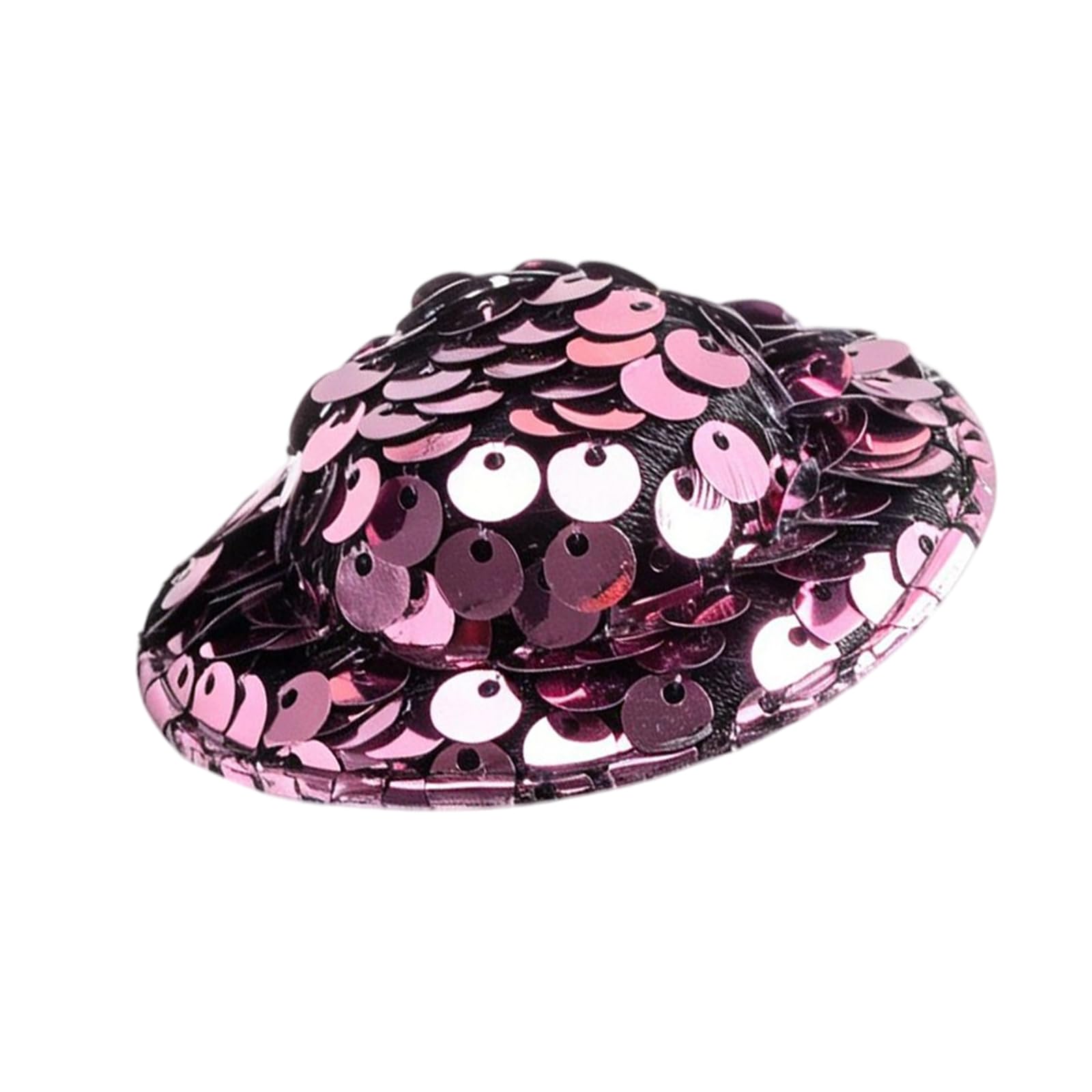 carotoe Decorative Hat Ornament Craft Embellishment 5CM / 1.97In Glitter Accent for Accessory Display and Costume Styling Glitter Hat Craft Embellishment Decorative Ornament Accessory Costume Accent