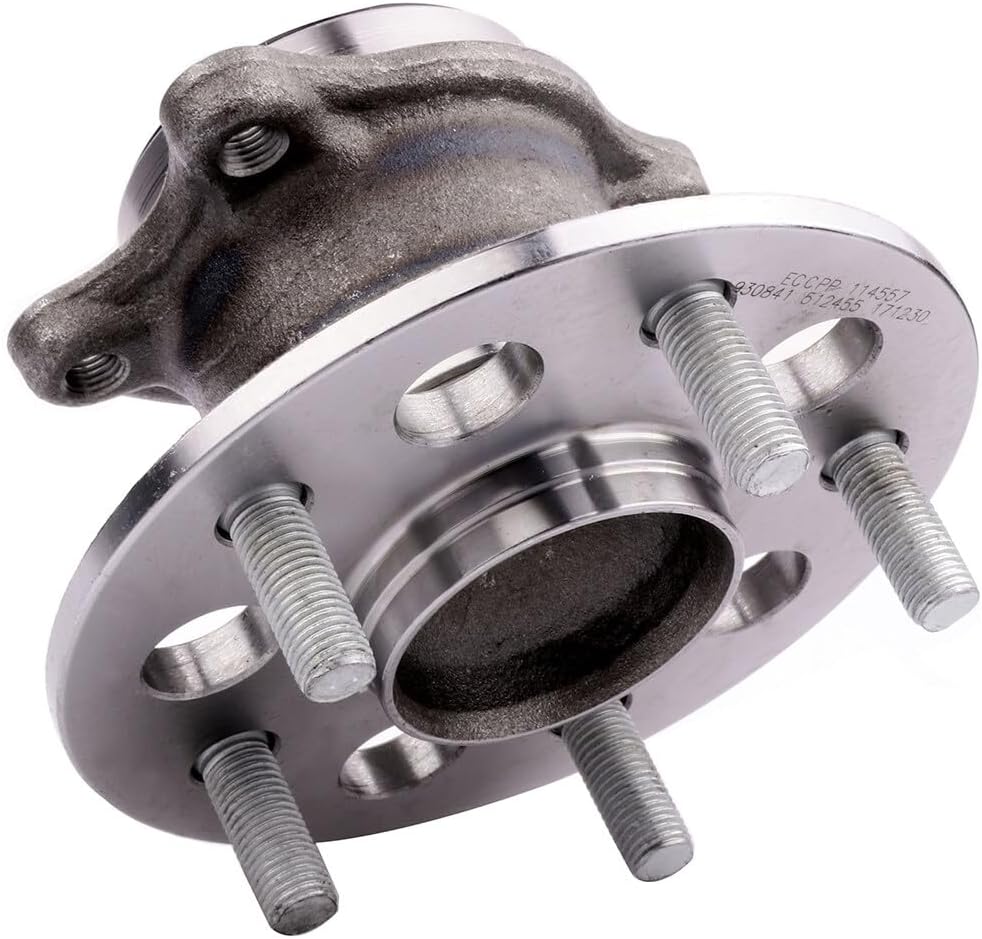 ECCPP Wheel Hub and Bearing Assembly Right Rear 512455 fit for Toyota Avalon 2013-2018,for Toyota Camry 2012-2017 5 Lugs Wheel Bearing Hubs with ABS 2pcs