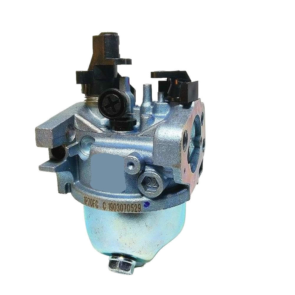 Carburador Manual Choke 19mm Compatible con 1P70F 1P70 1P75F 1P75 196CC Motor de Eje Vertical cortacésped carburador