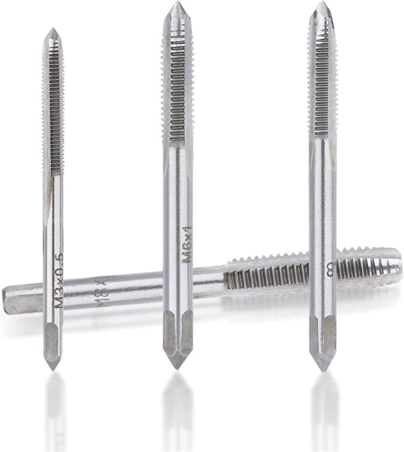 Hand Tap Thread Tap,Metric Screw Tap Drill Hand Threading Tapping Tools 1Pcs (Color : M8x1.25)