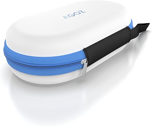 Miniatura 4 de AGOZ Funda pequeña para monitor de frecuencia cardíaca EMAY portátil, SonoHealth, OXPROVO, FaceLake FL10, organizador de viaje con correa para la