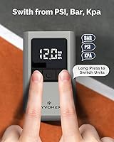 Vista 7 de Ball Pump for Sports Balls, Portable Electric Basketball Pump Ultra Fast Inflation, with Digital LED Display Air Pump for Balls, Preset Pressure