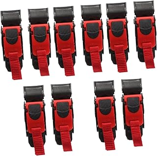 PRETYZOOM 10 Peças De Fivela De Queixo Peças De Capacete De Motocicleta Fivela De Liberação Rápida Capa De Capacete De Motocicleta Acessórios De Esqui Fivela De Capacete Abs Kit De