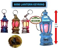 Vista 4 de 40 mini linternas llavero LED bolsillo Ramadán linterna llavero mini linternas Eid regalo de fiesta para acampar viajes