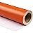RUSPEPA Orange Wrapping Paper Solid Color - Mini Roll - for Wedding, Birthday, Shower, Congrats, and Holiday - 17 Inches X 32.8 Feet