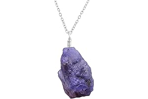 Real Tanzanite Pendant Necklace: A Symphony of Radiance