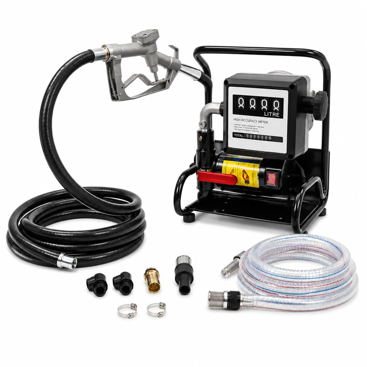 Samozasysająca pompa oleju napędowego 375 W, 3600 obr./min, pompa oleju napędowego, samozasysająca, 50 psi, 5-30 GPM, samozasysająca pompa olejowa, pompa przelewowa do paliwa na olej napędowy, pompa
