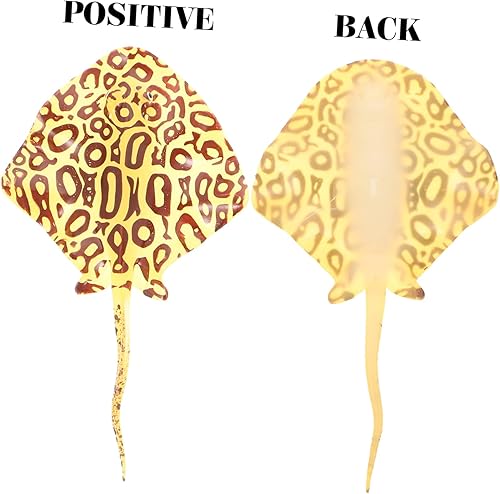 Miniatura 9 de HAPINARY 2 piezas de simulación de peces diablo de plástico para pecera de plástico para peces flotantes, figuras de acuario, adornos de pesca,