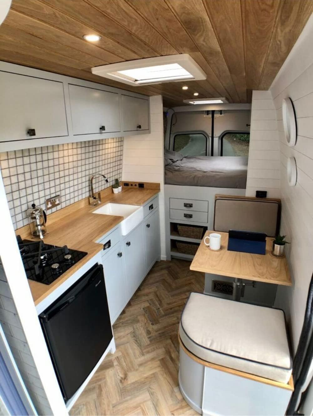 SMETA Camping Kühlschrank 12V 230V, 50L Campingkühlschrank mit Schloss, 0dB Absorber Kühlschrank Wohnmobil für Wohnwagen, LKW, Camping, Auto, Lautlos, Schwarz