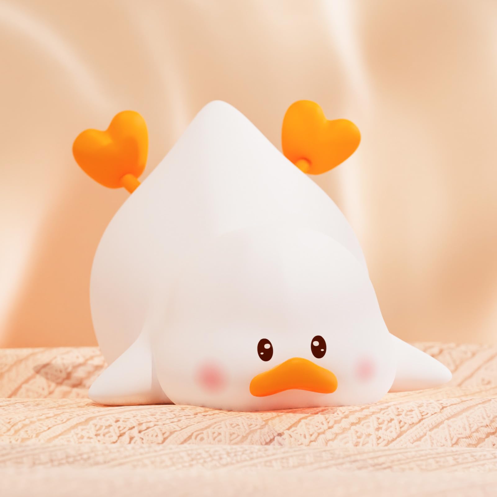 LOVERUIS Luce Notturna Bambini Paperella Carino Luce Notturna Lucina Notturna Regali Bambina Regalo Bambini Cameretta Bambina Anatra DADA