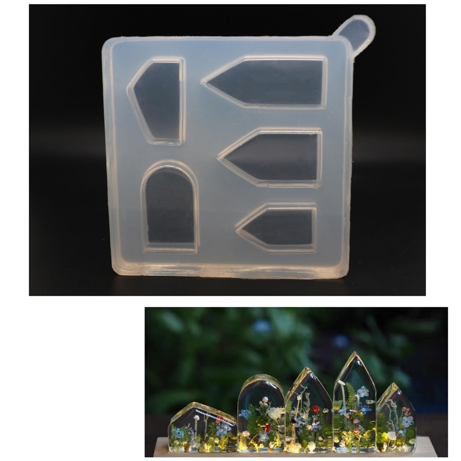 Stampo in silicone resistente alle alte temperature per la decorazione della casa piccola per gli amanti