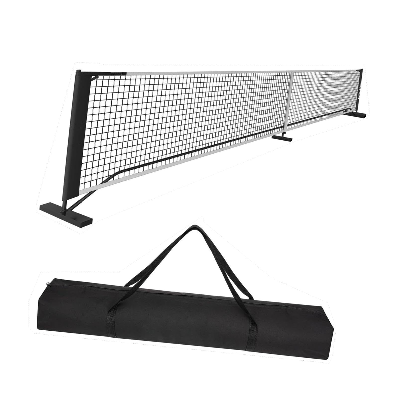 Red de Pickleball diseñada para un fácil Montaje para Parques públicos y Actividades en el Patio Trasero. Juegos grupales en Fiestas. para Sistema