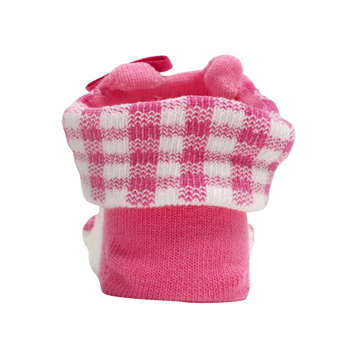 [mikihausu] MIKIHOUSE Cuffed putti- Mopsy Trigger Baby Socks 9 cm-13 cm 10 – 9509 – 787 - safety pink