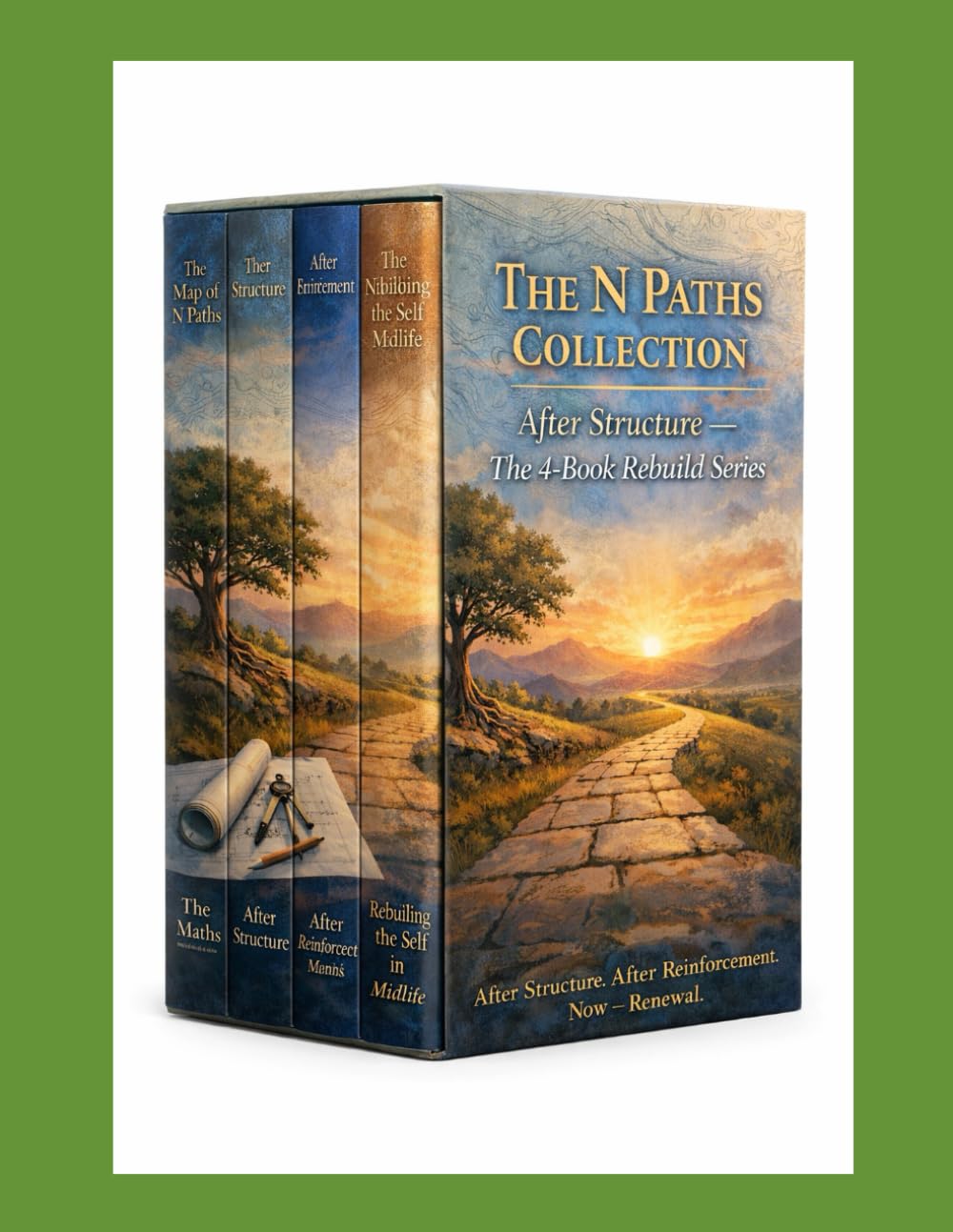 The N Paths Collection After Structure — The 4-Book Rebuild Series: After Structure. After Reinforcement. Now — Renewal. (“The N Paths Project” Systems for a Life Without Guilt)