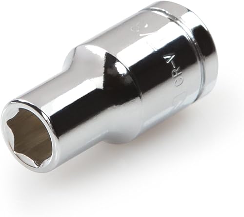 TEKTON Unidad de 1/4 pulgadas x enchufe de 6 puntos de 7/32 pulgadas 14101