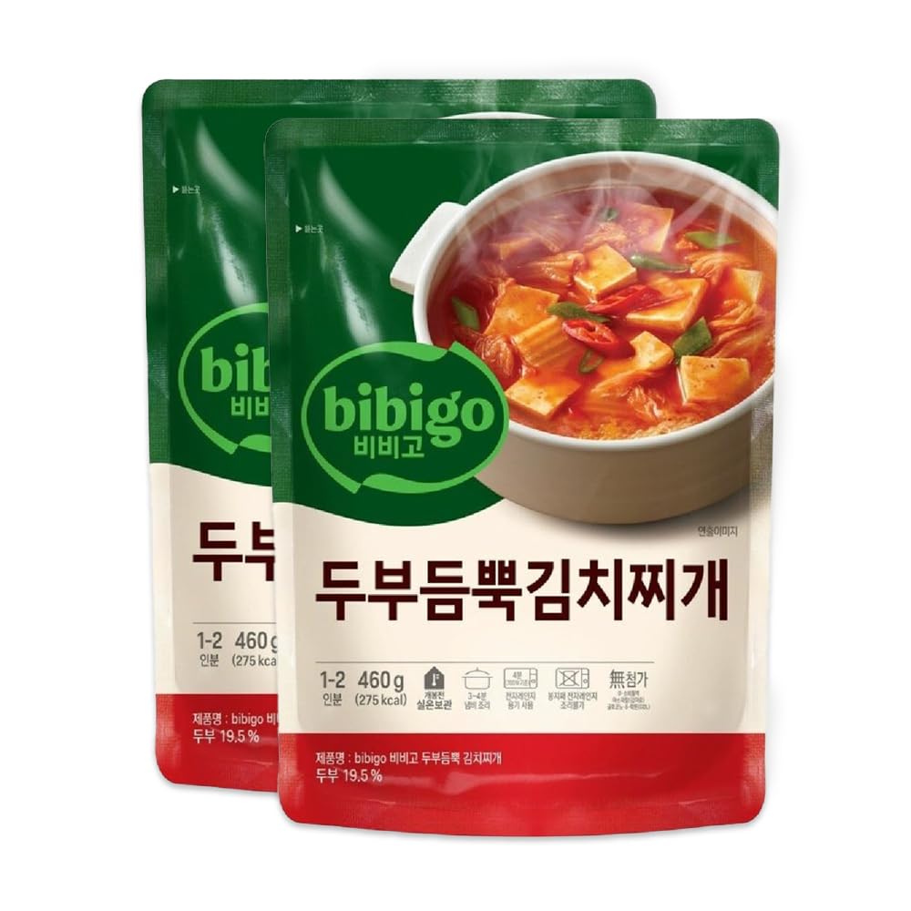 Instan Traditional Korean Kimchi Stew with Tofu - 16.2oz (Pack of 2)