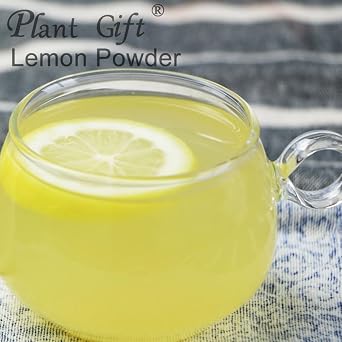 Lemon Powder, 100g/3.52oz | 100% Natural Fruit Powder | Cold Pressed Lemons Source | No Sugar & Additives | Great Flavor for Drinks, Smoothie, Beverages | Non-GMO